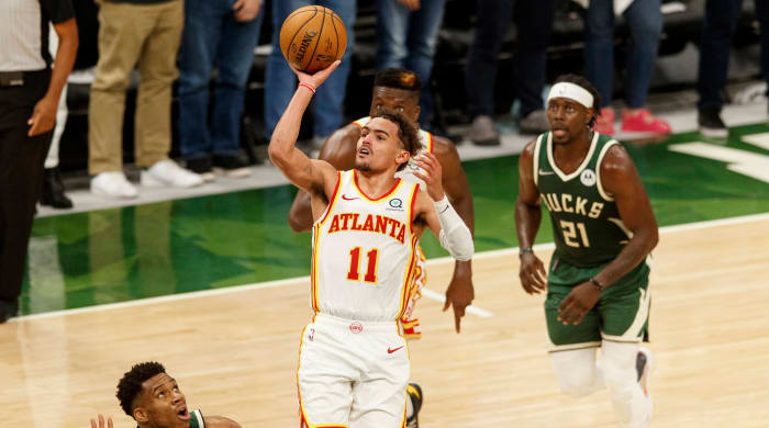 Atlanta Hawks guard Trae Young